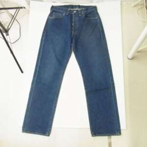 リーバイス 1998年製 201-0003 1937年モデル USA製 バレンシア工場 ボタン裏555刻印 BIGE ビッグE 201XX シンチバック 赤耳 革パッチ デニムパンツ 買取実績