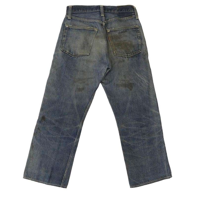 リーバイス 40s S501XX 大戦モデル 片面タブ WWII デニム パンツ 買取実績 画像