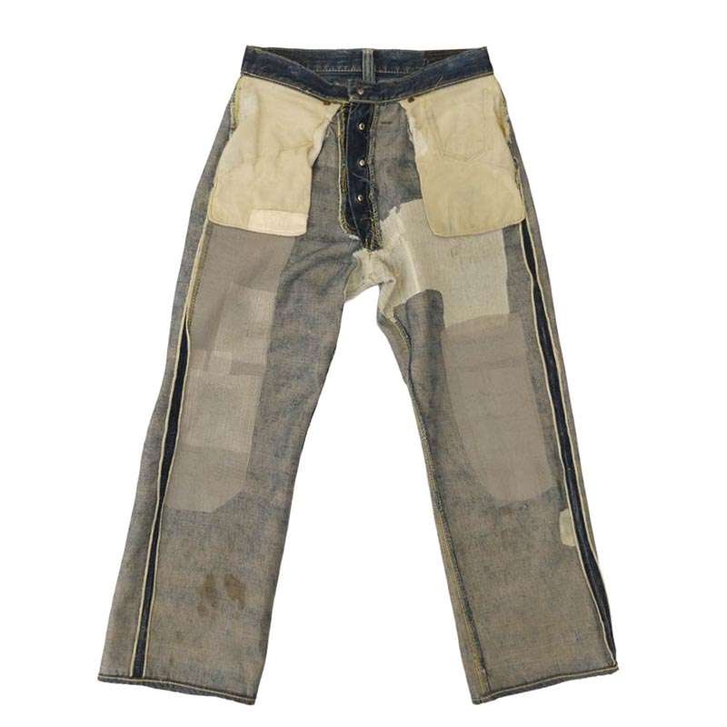 リーバイス 40s S501XX 大戦モデル 片面タブ WWII デニム パンツ 買取実績 画像