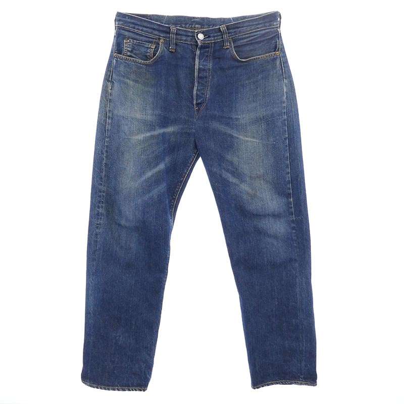 リーバイス 501 66前期 Vステッチ ボタン裏刻印6 BIG E デニム パンツ テーパードカスタム 買取実績