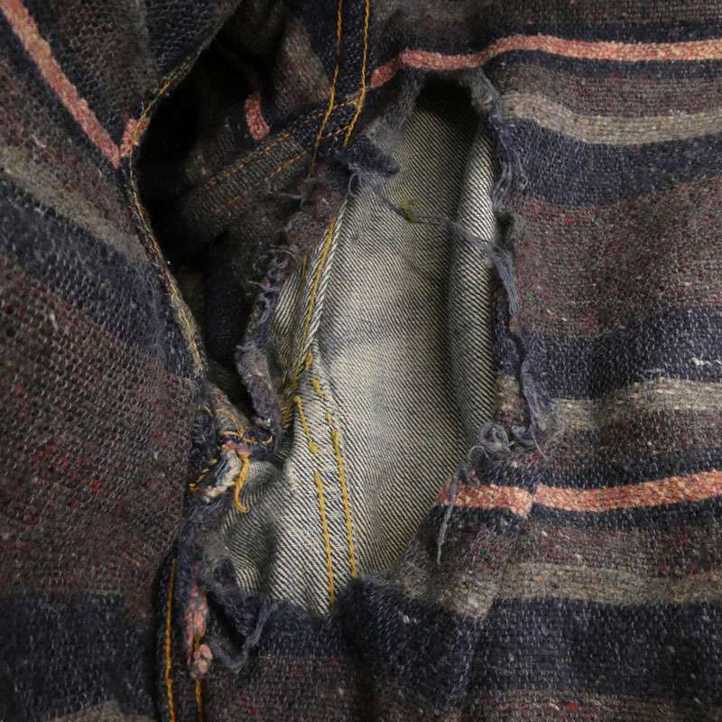 リーバイス 50s 60s 517XX ハギ付き ブランケット ボタン裏刻印17 2nd デニム ジャケット 買取実績 画像