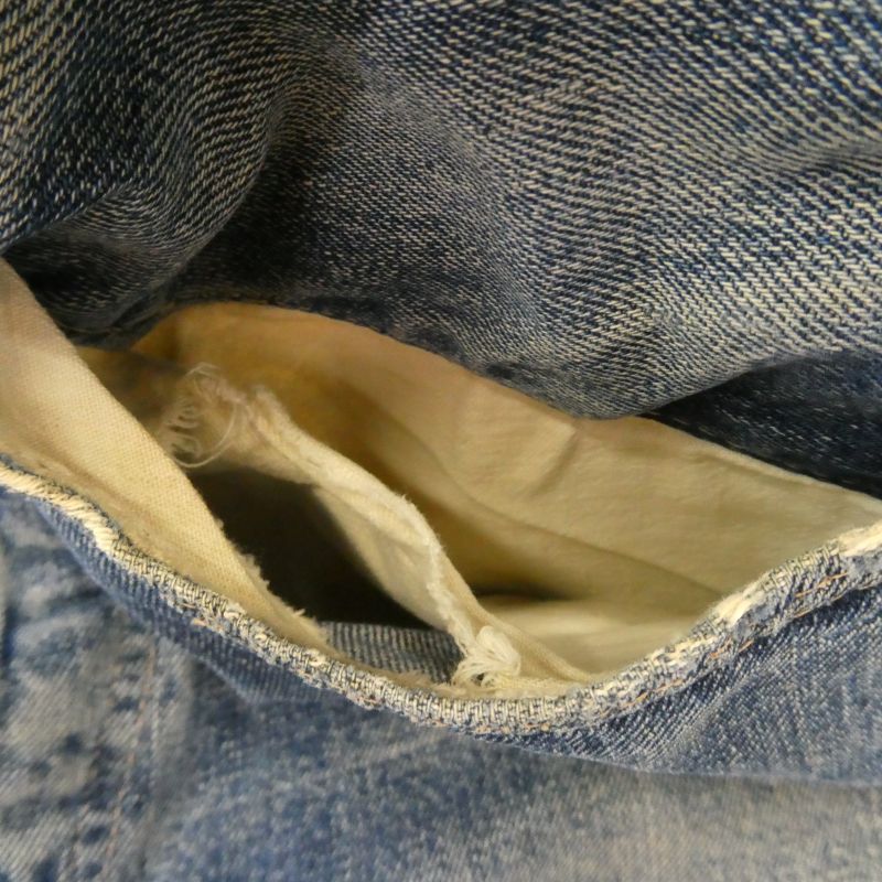 リーバイス 60s 501XX ギャラ無し センターオフセット ボタン裏刻印L Vステッチ デニム パンツ 買取実績 画像