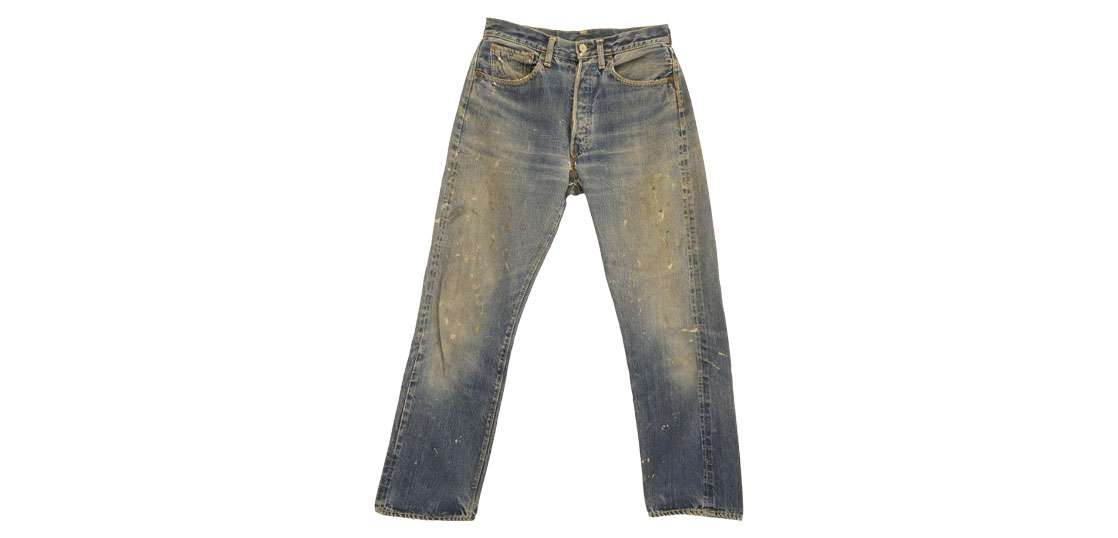 リーバイス 60s 501XX ギャラ無し センターオフセット ボタン裏刻印L V