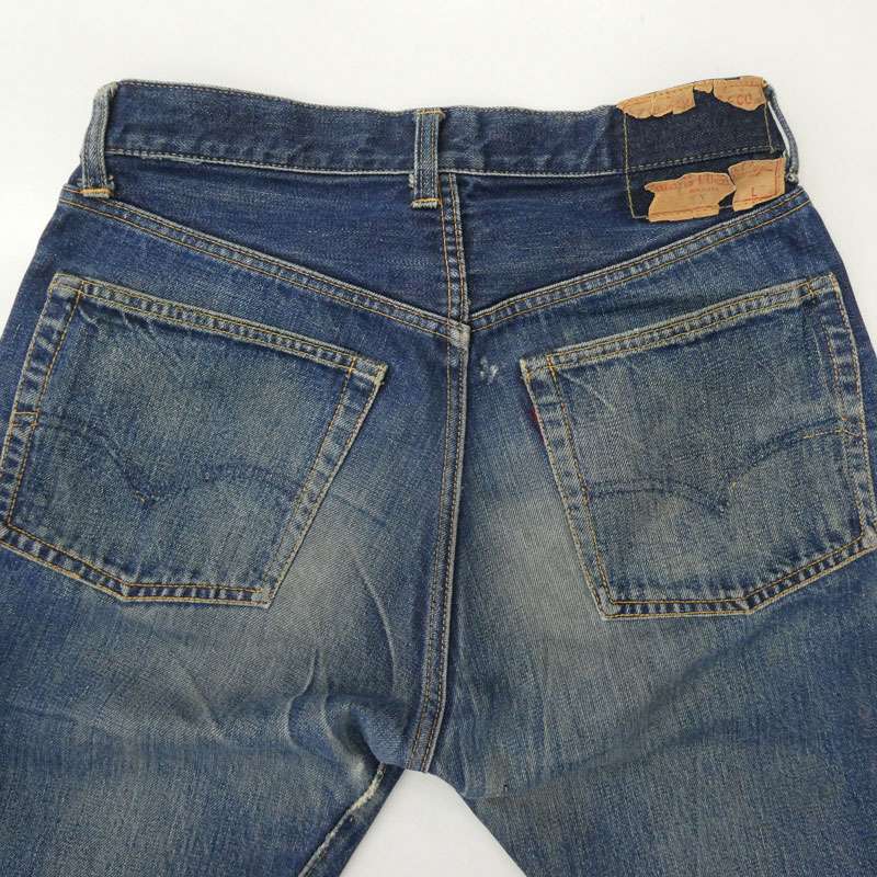 リーバイス 60s 501XX 紙パッチ ギャラ無し ボタン裏刻印K センターオフセット 買取実績 画像