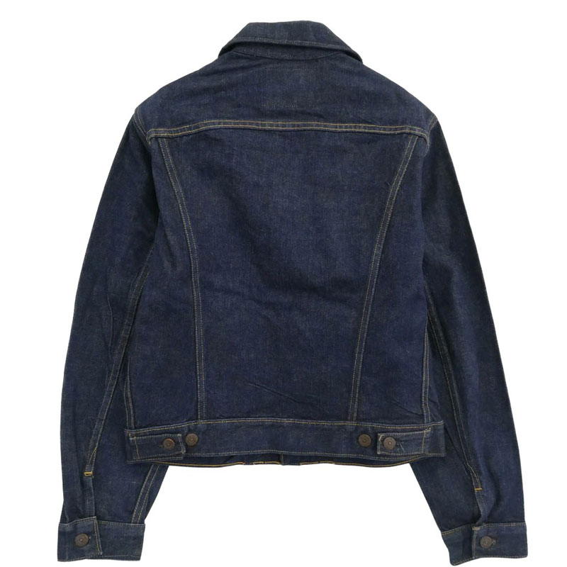 リーバイス 60s 557 BIG E 3rd ギャラ無 ボタン裏刻印O 両面均等V デニム ジャケット 買取実績 画像