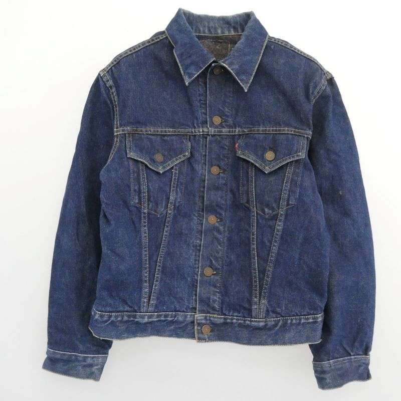 リーバイス 60s 559 BIG E ハギ付き ブランケット ボタン裏刻印17 3rd デニム ジャケット 買取実績 画像