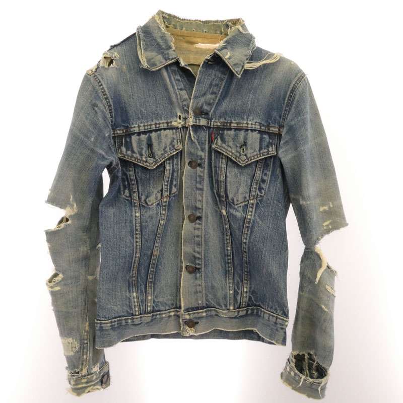 リーバイス 60s 70s 70505 4th BIGE ボタン裏刻印525 デニムジャケット 買取実績 画像