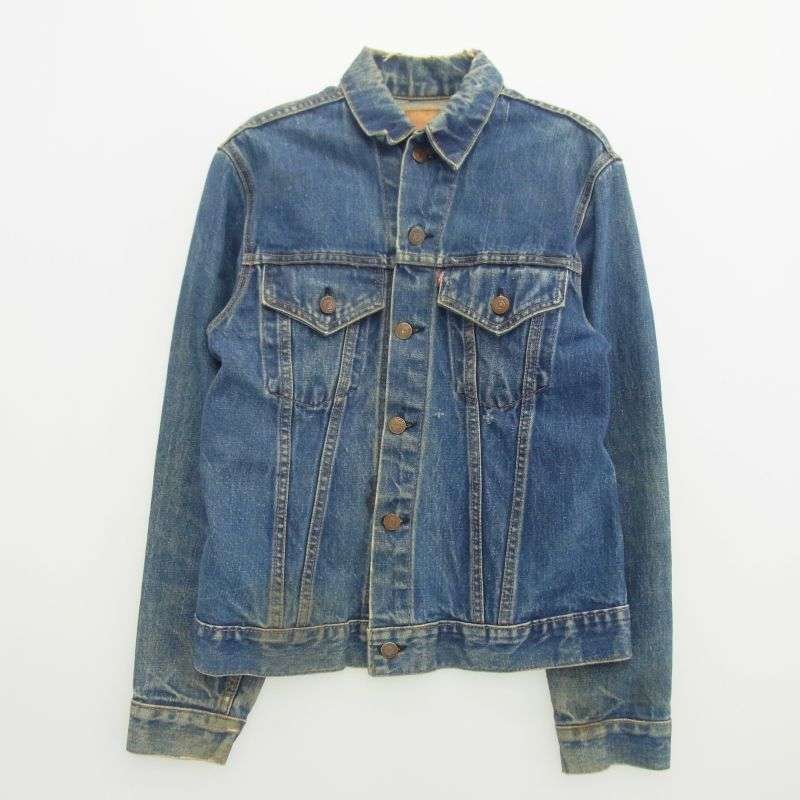 リーバイス 70505 0217 60～70s 70505 BIGE ボタン裏刻印526 Gジャン 4th デニムジャケット 買取実績 画像