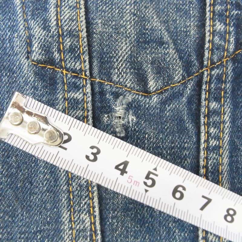 リーバイス 70505 0217 60~70s 70505 BIGE ボタン裏刻印526 Gジャン 4th デニムジャケット 買取実績 画像