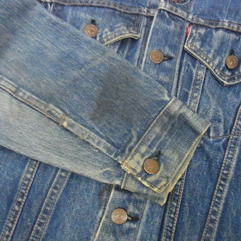 リーバイス 70505 0217 60~70s 70505 BIGE ボタン裏刻印526 Gジャン 4th デニムジャケット 買取実績 画像