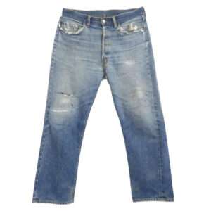 リーバイス 70s 75年製 501 66前期 ボタン裏刻印2 ボタンフライ デニムパンツ 買取実績