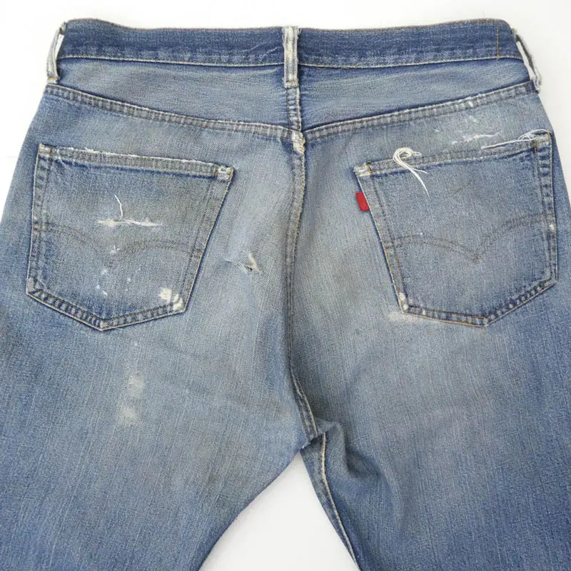 リーバイス 70s 75年製 501 66前期 ボタン裏刻印2 ボタンフライ デニム