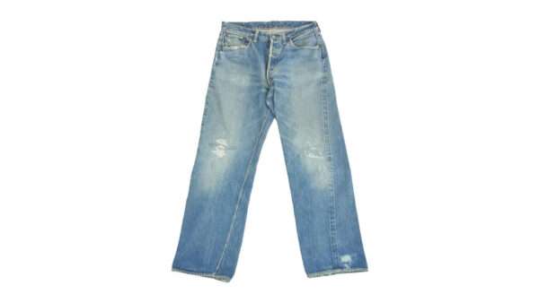 リーバイス オリジナル 50s 501XX BIGE 紙パッチ ボタン裏刻印無し 鉄製リベット刻印16 オフセット デニムパンツ 買取実績