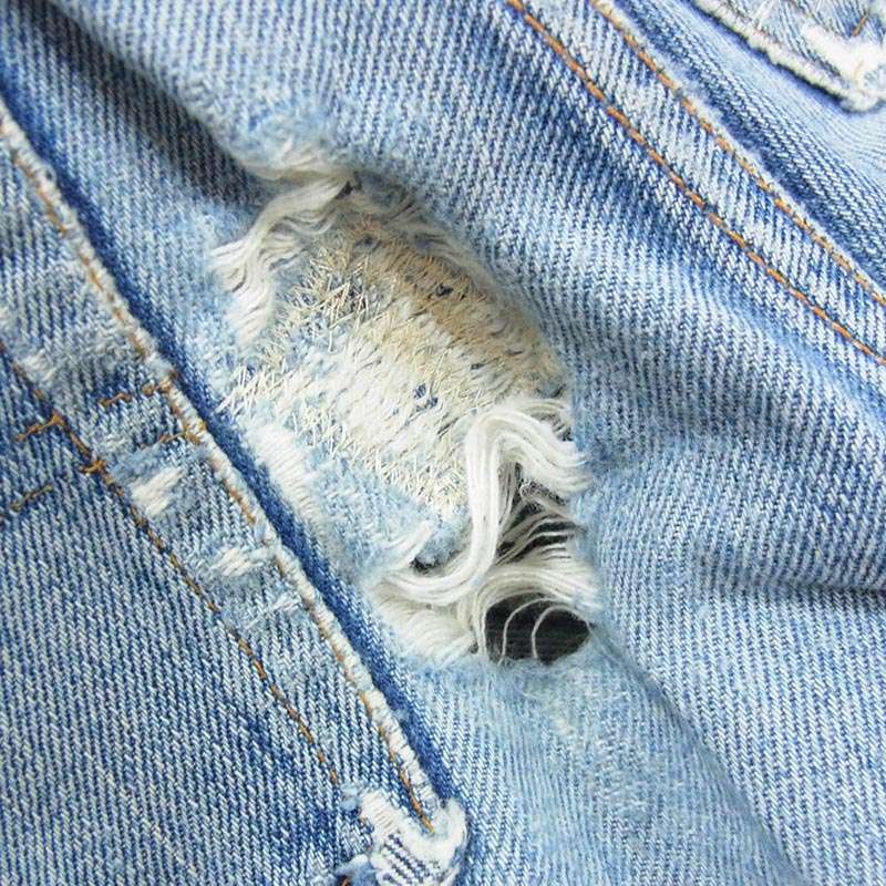 リーバイス ヴィンテージ 501 66前期 BIGE ボタン裏6刻印 カットオフ デニム ショーツ ショートパンツ 買取実績 画像