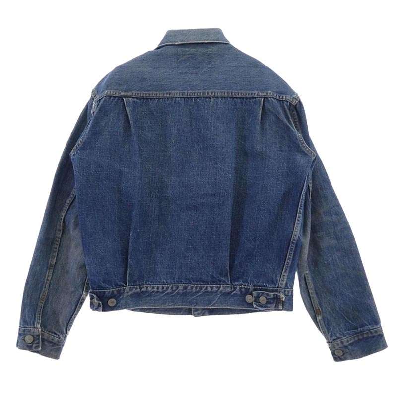リーバイス VINTAGE ヴィンテージ 50s 60s セカンド 2nd 507XX BIGE ビックE 両面タブ ボタン裏刻印17 デニム ジャケット 買取実績 画像