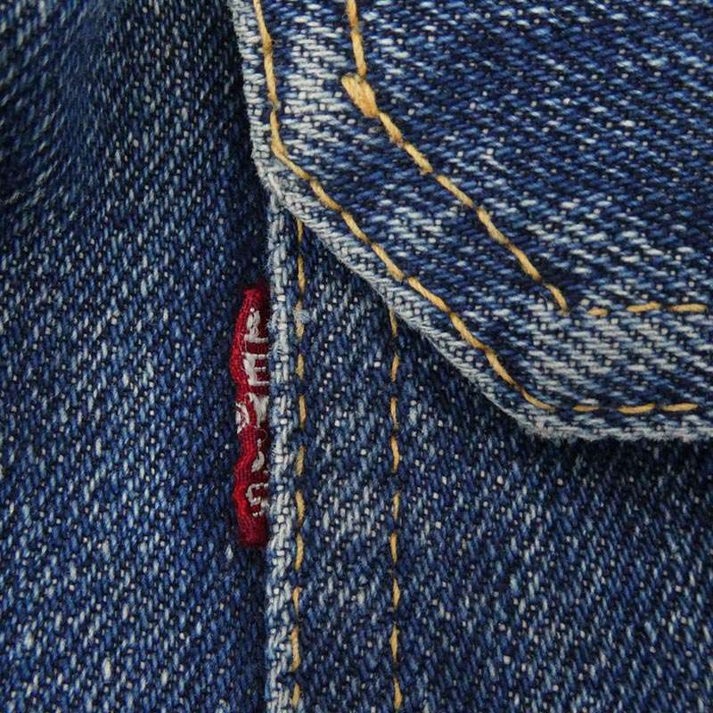 リーバイス VINTAGE ヴィンテージ 50s 60s セカンド 2nd 507XX BIGE ビックE 両面タブ ボタン裏刻印17 デニム ジャケット 買取実績 画像