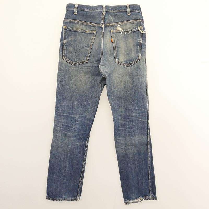 リーバイス ヴィンテージ 60s 606 BIGE オレンジタブ トップボタン裏刻印8 42TALON デニムパンツ 買取実績 画像