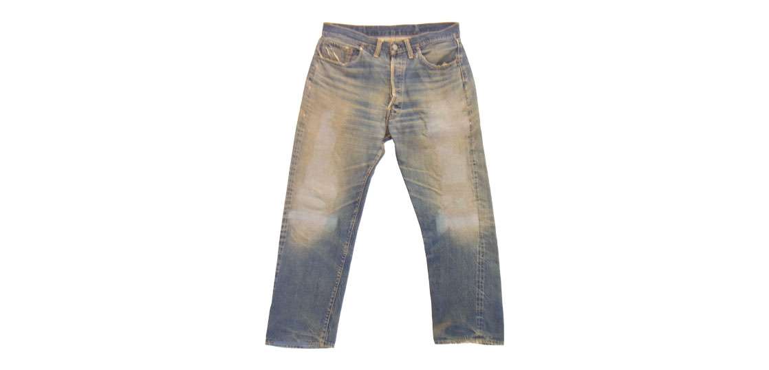 リーバイス ヴィンテージ BIG E 後期 70s 501 ボタンフライ ストレート セルビッチ デニムパンツ BIG E 平行ステッチ 不均等V ボタン裏刻印6 買取実績