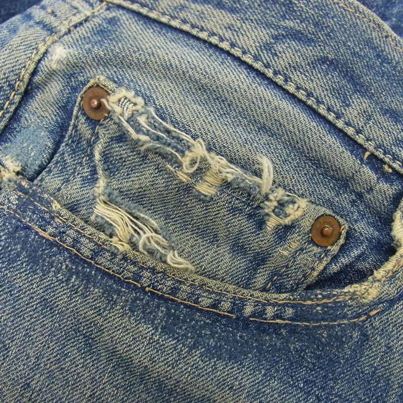 リーバイス 60s 501XX 刻印ツメ 両面均等V 通常R デニムパンツ 買取実績 画像