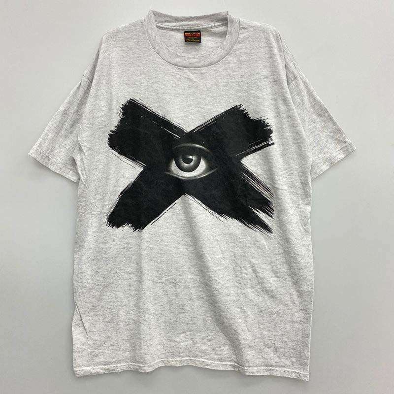 ヴィンテージ 90s USA製 The Rolling Stones LOVE IS STRONG 1994 BROCKUM バンド Tシャツ グレー系 買取実績 画像