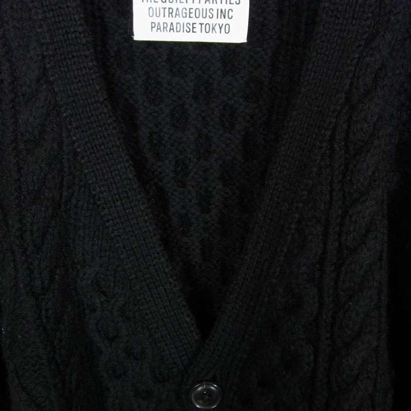 ワコマリア FISHERMANS ARAN CARDIGAN フィッシャーマン アラン ニット カーディガン 買取実績 画像