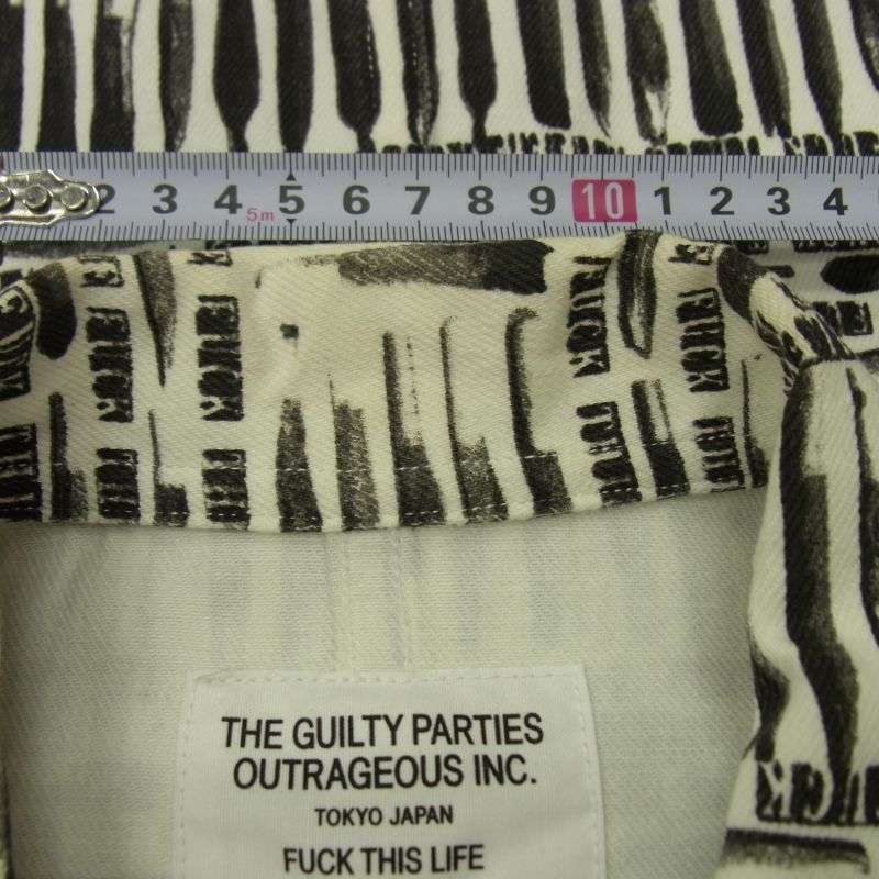 ワコマリア 13AW 13AW-COV-23 GUILTY PARTIES JFKC JOINT柄 カバーオールジャケット 買取実績 画像