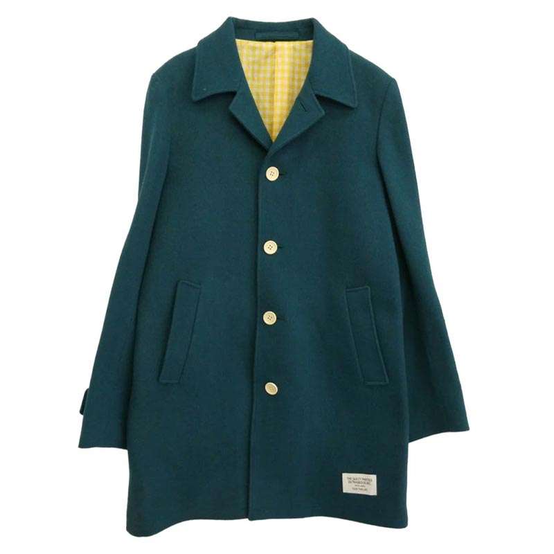 ワコマリア 13AW-BAL-11 × WOOLRICH ウールリッチ ウール チェスター バルカラー コート 買取実績 画像