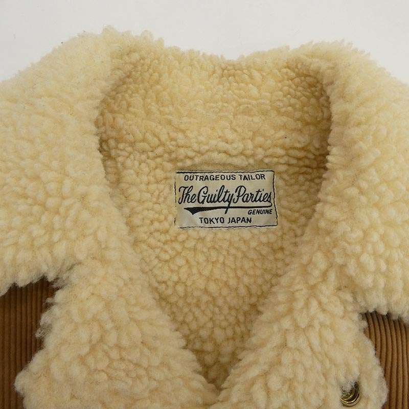 ワコマリア 15AW WMR-CDR-01 CORDUROY BOA RANCHER JACKET コーデュロイ ボア ランチ ジャケット 買取実績 画像