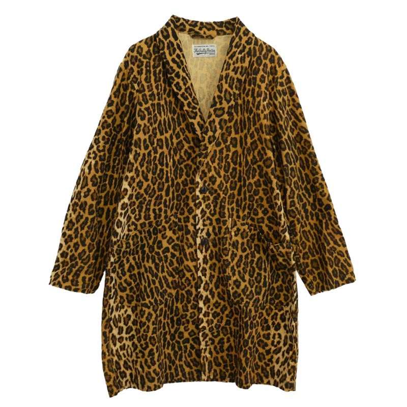 ワコマリア 17SS 17SS-WMO-CO04 LEOPARD GOWNCOAT レオパード ガウン コート 買取実績 画像