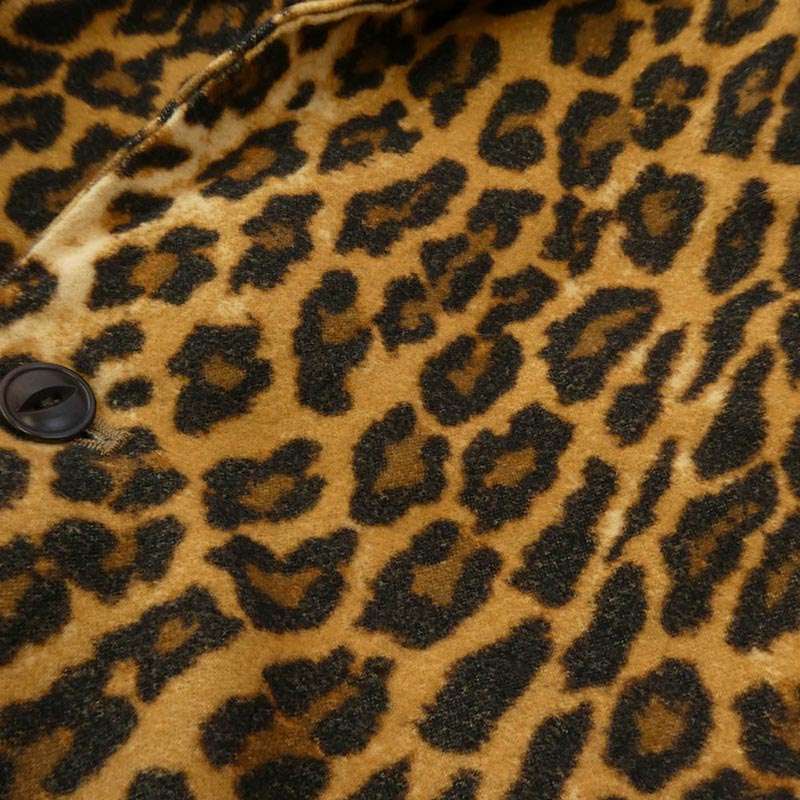 ワコマリア 17SS 17SS-WMO-CO04 LEOPARD GOWNCOAT レオパード ガウン コート 買取実績 画像