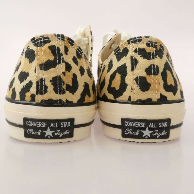 ワコマリア 17SS-WMA-CV01 × CONVERSE ALLSTAR LOW コンバース オールスター レオパード ローカット スニーカー 買取実績 画像