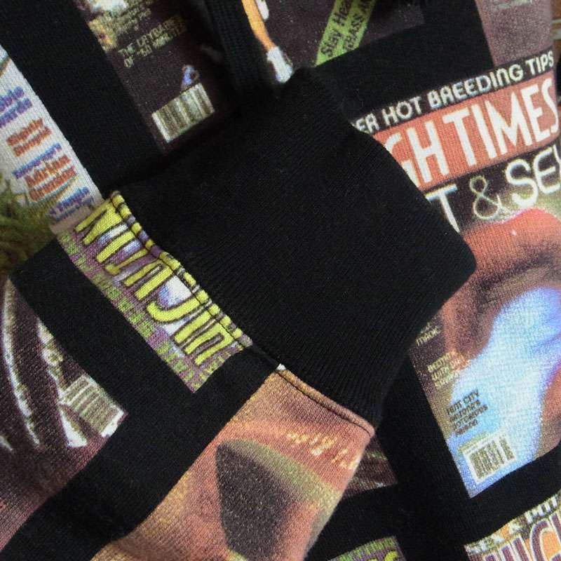 ワコマリア 18SS × HIGH TIMES ハイタイムズ HEAVY WEIGHT PULLOVER HOODED SWEAT SHIRTS 総柄 ヘビーウェイト フーデッドパーカー プルオーバーパーカー 買取実績 画像