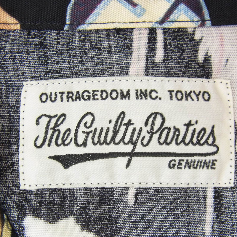 ワコマリア 19AW 19FWE-WMS-HI03 HAWAIIAN SHIRT S/S お化け ハワイアン ショートスリーブ 半袖 シャツ 買取実績 画像