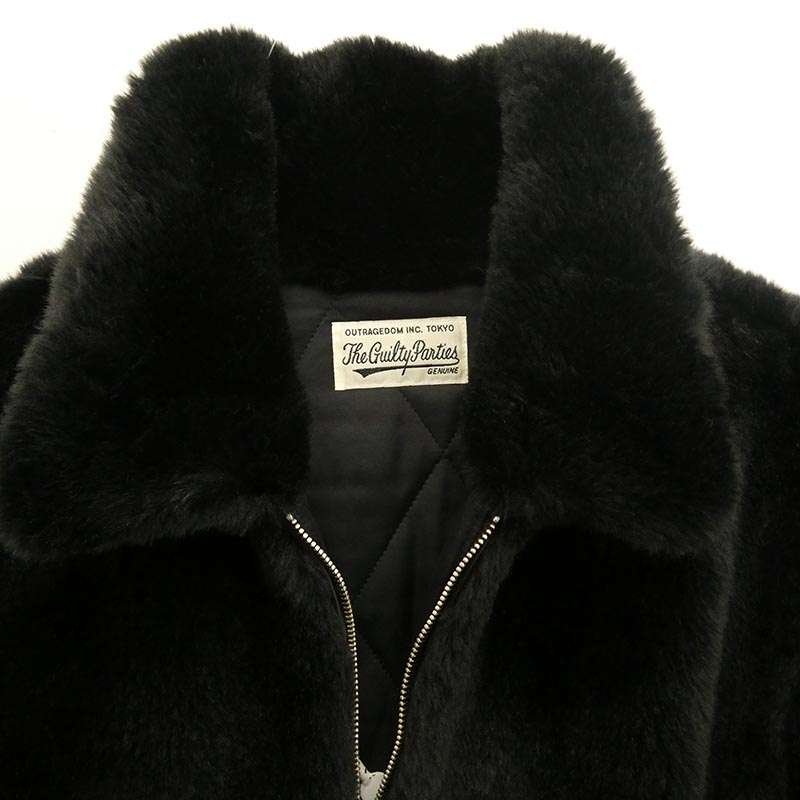 ワコマリア 20AW 20FW-WMO-BL06 FUR COACH JACKET フェイクファー コーチ ジャケット 買取実績 画像