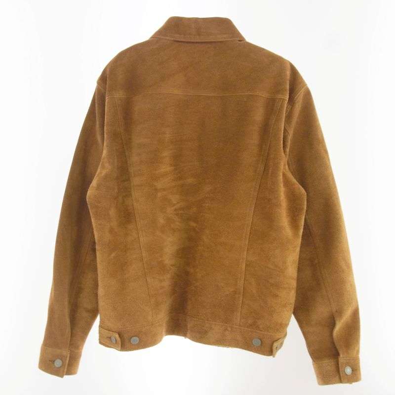  ワコマリア 20SS 20SS-WMO-BL01 SUEDE LEATHER TRUCKER JACKET レザー スエード トラッカー ジャケット 買取実績 画像