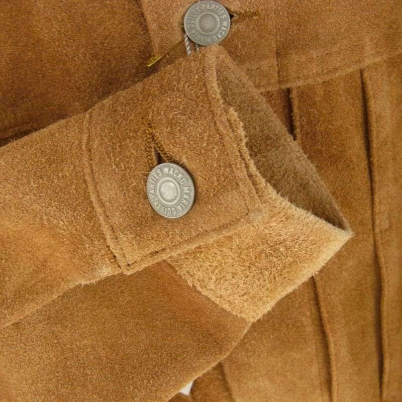  ワコマリア 20SS 20SS-WMO-BL01 SUEDE LEATHER TRUCKER JACKET レザー スエード トラッカー ジャケット 買取実績 画像