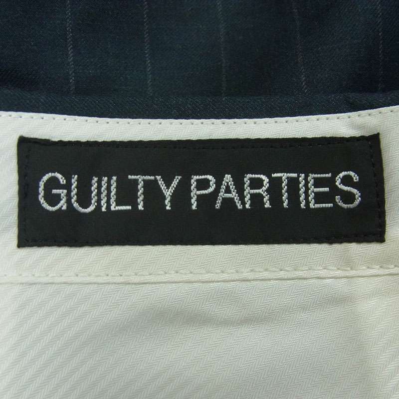 ワコマリア 21AW 21FW-WMP-TR17 DORMEUIL ドーメル社製生地 PLEATED TROUSERS プリーツ ストライプ スラックス パンツ トラウザーズ 買取実績 画像