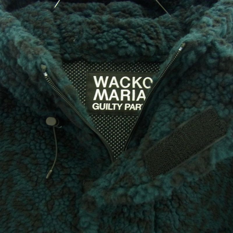 ワコマリア 21AW LEOPARD BOA PARKA レオパード ボアフリース ジップ ジャケット 買取実績 画像