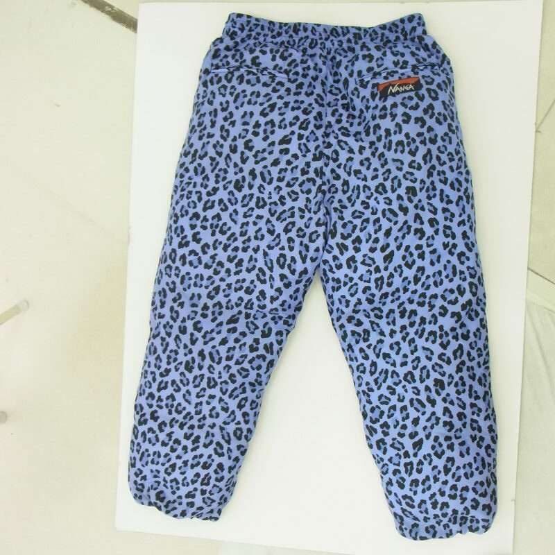 ワコマリア 22AW 22FW-WMO-NA06 NANGA ナンガ別注 LEOPARD DOWN PANTS レオパード ダウン パンツ 買取実績 画像