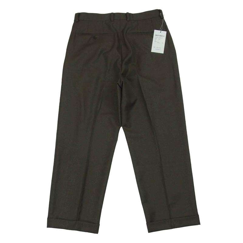 ワコマリア 22AW 22FW-WMP-TR26 GLITTER PLEATED TROUSERS TYPE-2 グリッター プリーテッド トラウザー スラックス パンツ 買取実績 画像