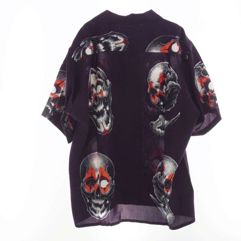 ワコマリア 22SS 56TS-WM-HI08 56 TATTOO STUDIO S/S HAWAIIAN