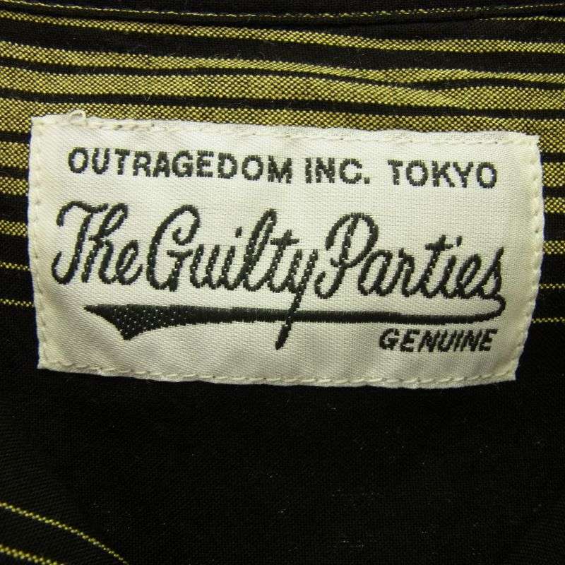 ワコマリア 22SS-WMS-OC14 STRIPED OPEN COLLAR SHIRT S/S TYPE-1 半袖 ストライプ オープンカラーシャツ 買取実績 画像