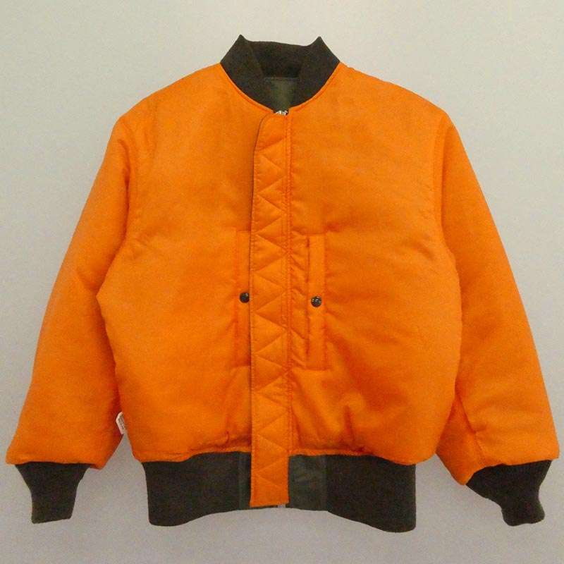 ワコマリア 23AW MA-1 FLIGHT JACKET TYPE-3 ロゴ刺繍 フライト ジャケット ボンバー ジップアップ ミリタリー ブルゾン 買取実績 画像