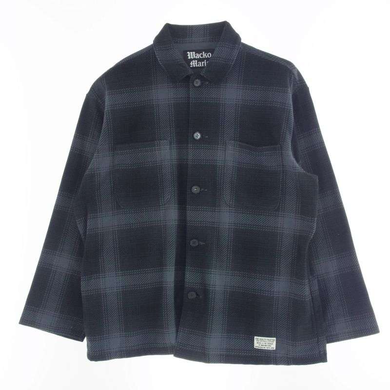 ワコマリア 23FW-WMO-BL13 FLEECE SHIRT フリース シャツ ジャケット 買取実績 画像