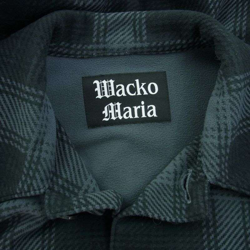 ワコマリア 23FW-WMO-BL13 FLEECE SHIRT フリース シャツ ジャケット 買取実績 画像