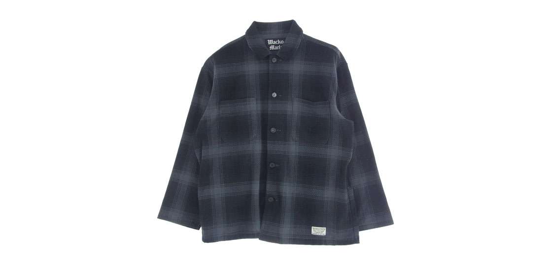 ワコマリア 23FW-WMO-BL13 FLEECE SHIRT 買取実績