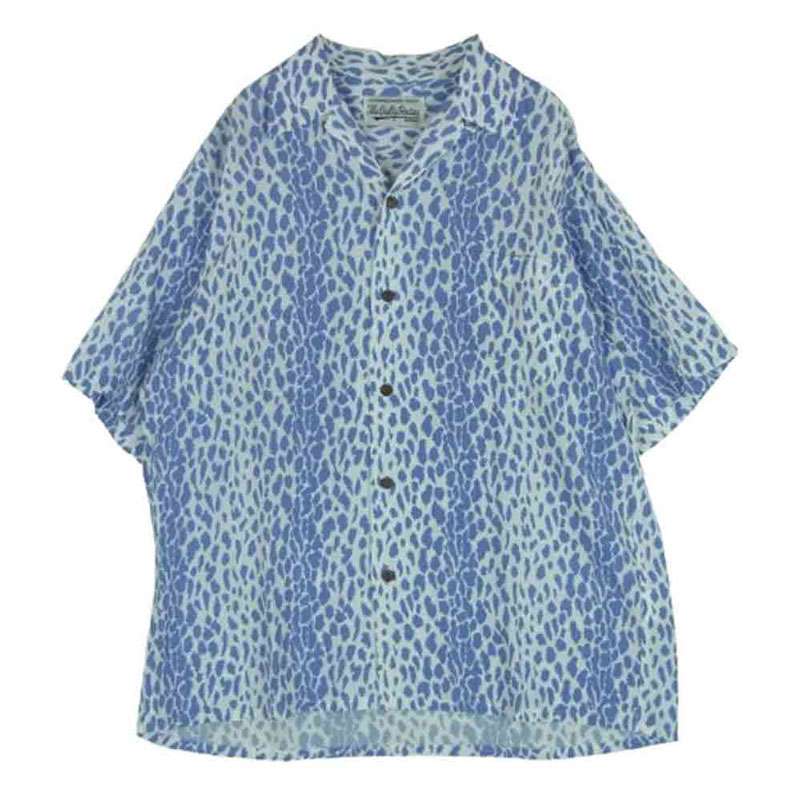ワコマリア 23SS HAWAIIAN SHIRT S/S TYPE 1 レオパード ハワイアン アロハシャツ ショート スリーブ 半袖 シャツ 買取実績 画像