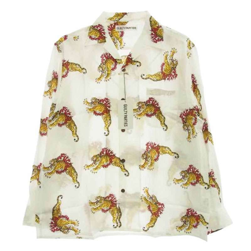 ワコマリア 24AW 24FW-WMS-HI03 TIM LEHI HAWAIIAN L/S SHIRT ティムリーハイ ハワイアン 長袖 シャツ 買取実績 画像