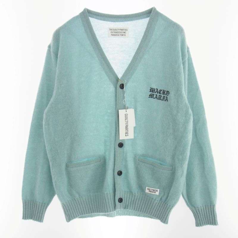 ワコマリア 24SS 24SS-WMS-WS01 MOHAIR KNIT CARDIGAN TYPE-2 モヘア カーディガン 買取実績 画像