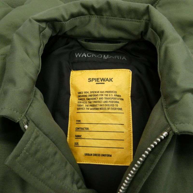 ワコマリア 25AW 25FW-WMO-SW01 SPIEWAK スピワック CWU-45 FLIGHT JACKET フライトジャケット ブルゾン 買取実績 画像